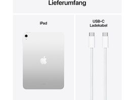 Apple I Pad 11, 128 GB, 11 Zoll, Silver (Originalverpackt)
