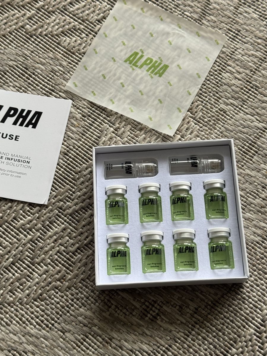 Prodotti per capelli: ALPHA INFUSE - Microneedle Hair Regrowth Solution - Full Set – Nuovo e nell'imballaggio originale da Häfelfingen venduto da Lukhelfinger 2