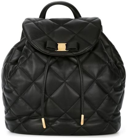 Salvatore Ferragamo Giuliette Rucksack Nappaleder Matelasse