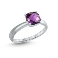 Amethyst Ring in Silber aus der Goldschmiede