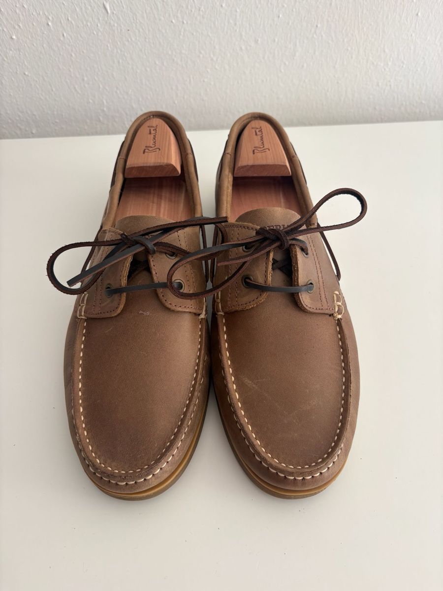 Scarpe da uomo: NEU Leder Bootsschuhe von Lumberjack  – Nuovo (secondo la descrizione) da Zürich venduto da ale_td2q