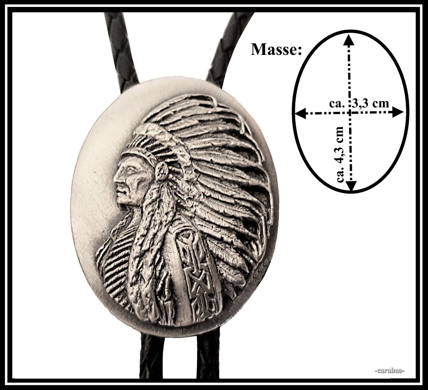 Cravatte: Bolo Tie / Original Siskiyou / Nr. 3112 – Nuovo (secondo la descrizione) da Winterthur venduto da -carabao- 4