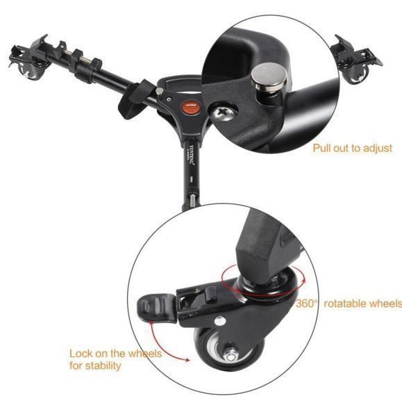 Treppiedi & Teste: Stativ Dolly Basis Universal Faltkamera – Nuovo e nell'imballaggio originale da Unterägeri venduto da RmOnline 3