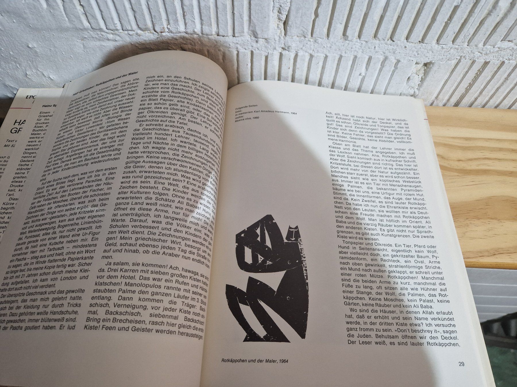 Libri: HAP Grieshaber Buch Holzschnitte – Usato da Seedorf BE venduto da Stibutz 3
