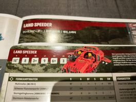 Land Speeder, Space Marines, Adeptus Astartes Warhammer 40k