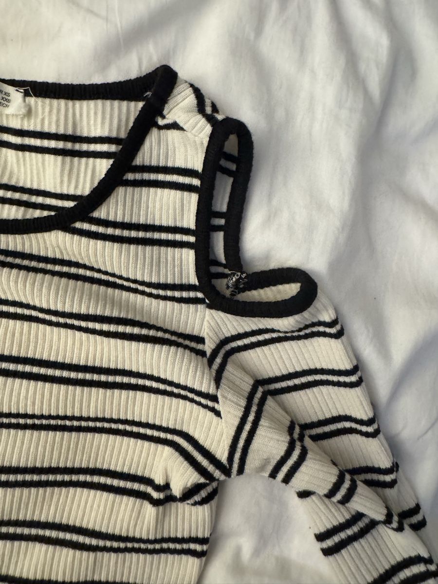 Mango Vestiti: Robe Mango rayée épaules dénudées - Taille XS – Usato da Vandoeuvres venduto da Zoccoli11 1