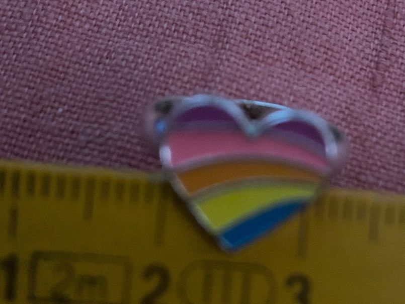 Anelli: Regenbogen 🌈 Herz FINGERRING / RING variabel – Usato da Frauenfeld venduto da Boldi46 1