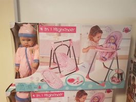 LISSI POUPÉE SOFT BABY CHAISE
