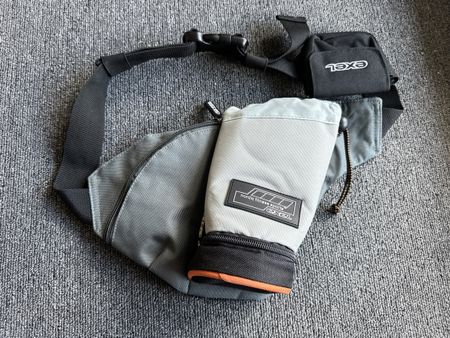 Sac banane unisexe Exel, taille Midi gris
