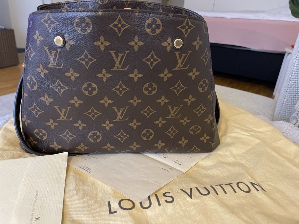 Louis Vuitton Borse da donna: Louis Vuitton Montaigne Versand Möglich – Usato da Zürich venduto da Fashionista00