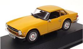 Triumph TR6 Hardtop 1968-1976 gelb / schwarz    1:43