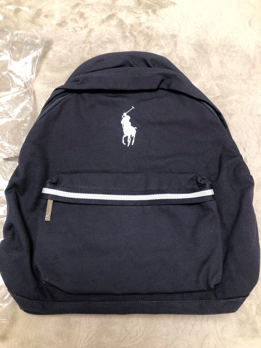 Ralph Lauren Zaini: Ralph Lauren Rucksack dunkelblau neu – Nuovo e nell'imballaggio originale da Aesch LU venduto da Montana70