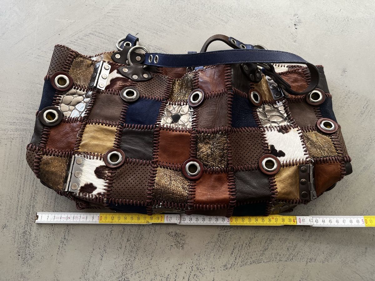 Taschen für Damen: Borsa Jamin Puech - leather patchwork – Gebraucht aus Iseo von val_tgk5 4
