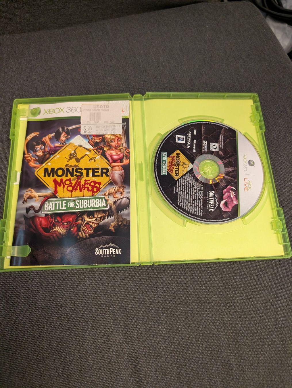 Giochi: Monster madness Microsoft Xbox 360 – Usato da Giubiasco venduto da Ticinerd 2