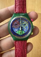 Full set, Swatch Chrono SCL 103 ‘Pink Springs’, 1993