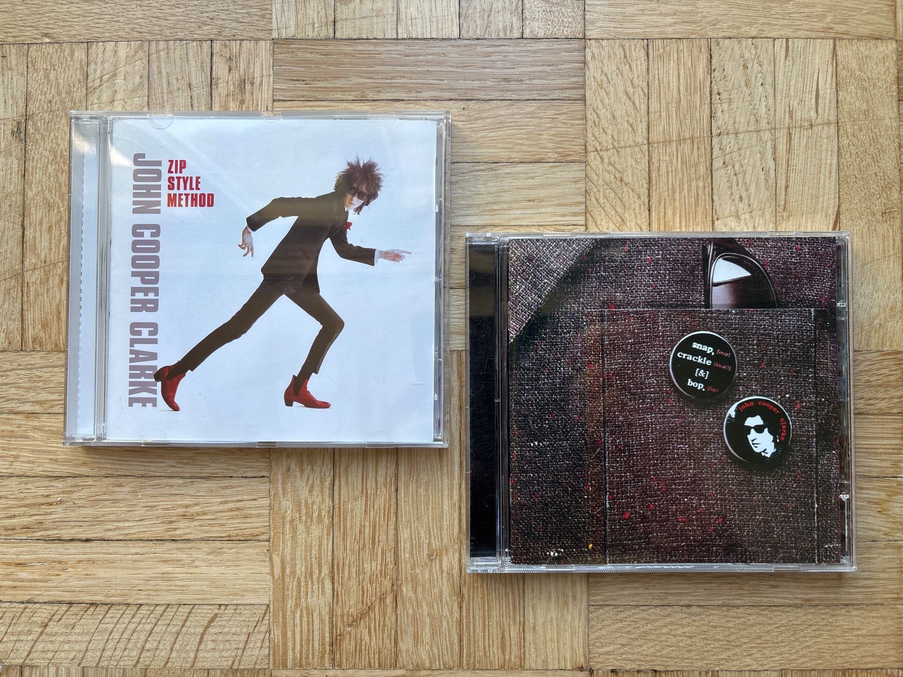 CD: John Cooper Clarke – Usato da Wabern venduto da fingersinfactories