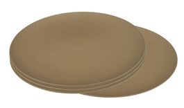 Toffee brown, Durchmesser 25cm, 4-Teilig, Bioplastik, C-PL