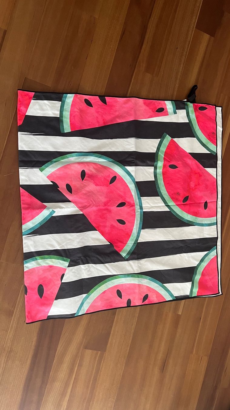 Teli da bagno: Wassermelonen Badetuch – Usato da Cham venduto da Guterprei1 1