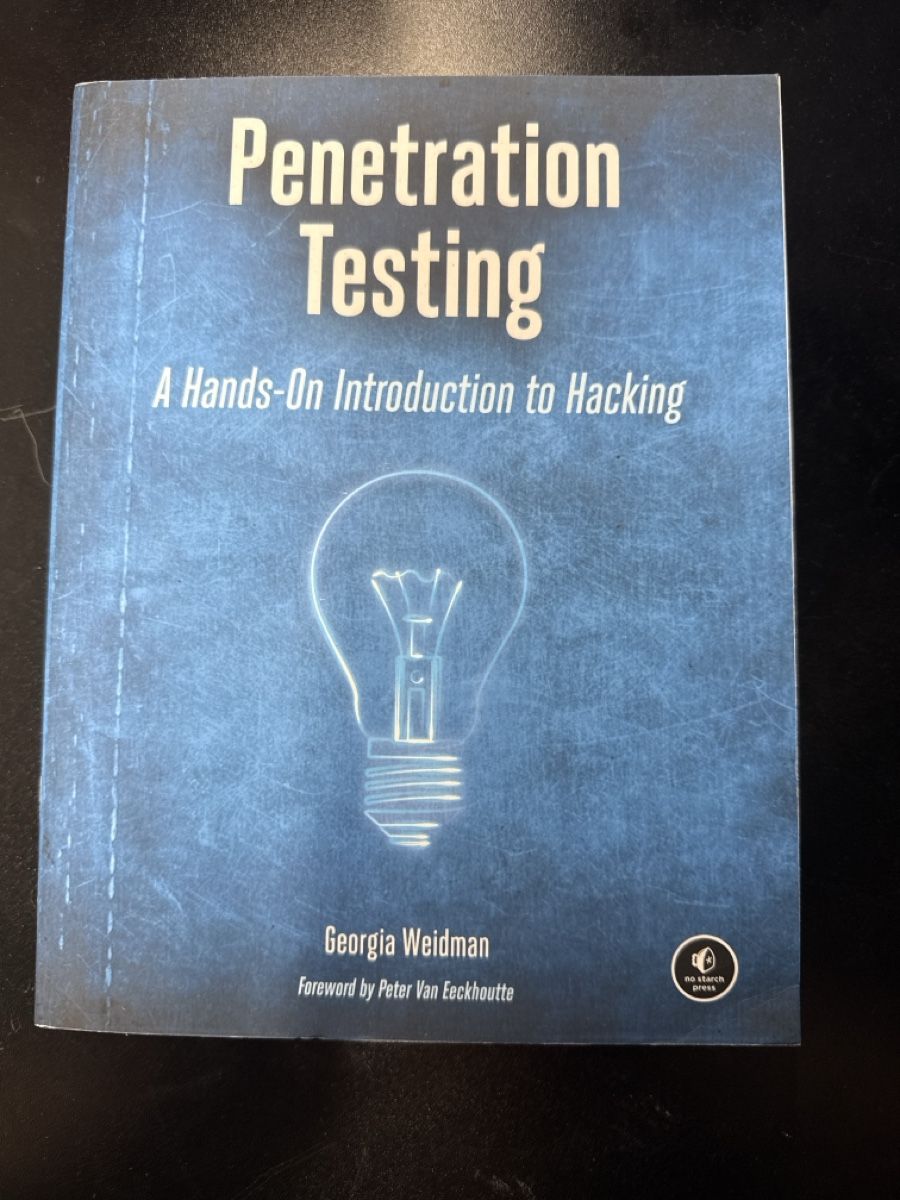 Livres: Penetration Testing Book by Georgia Weidman – D'occasion à Bern par cbrz4773