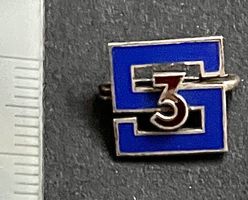 S3 /Ski-Abzeichen Vintage Original
