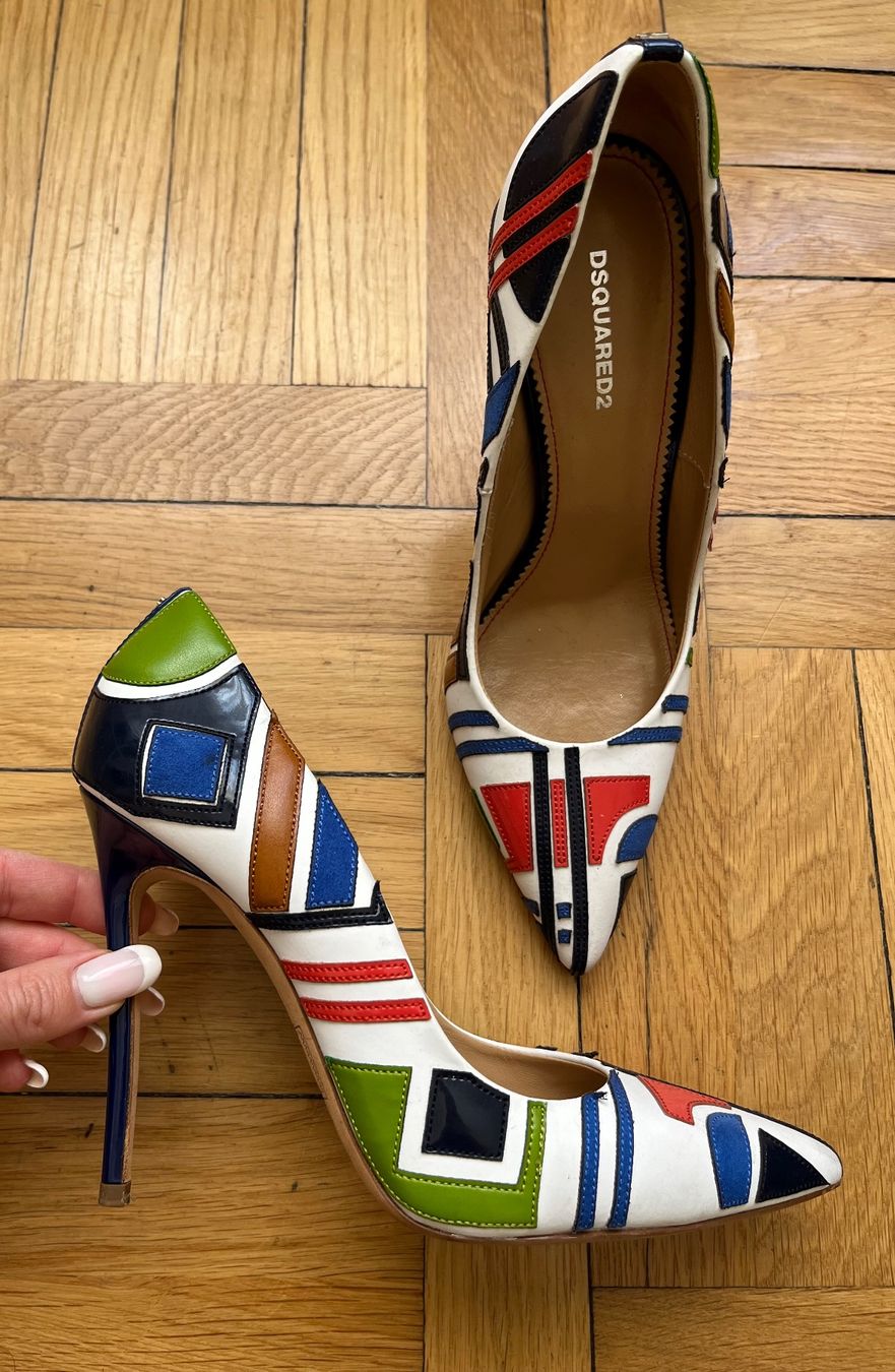 Scarpe da donna: Dsquored2  shoes in  leather size 39 – Nuovo (secondo la descrizione) da Chêne-Bougeries venduto da Seetooyoo 1