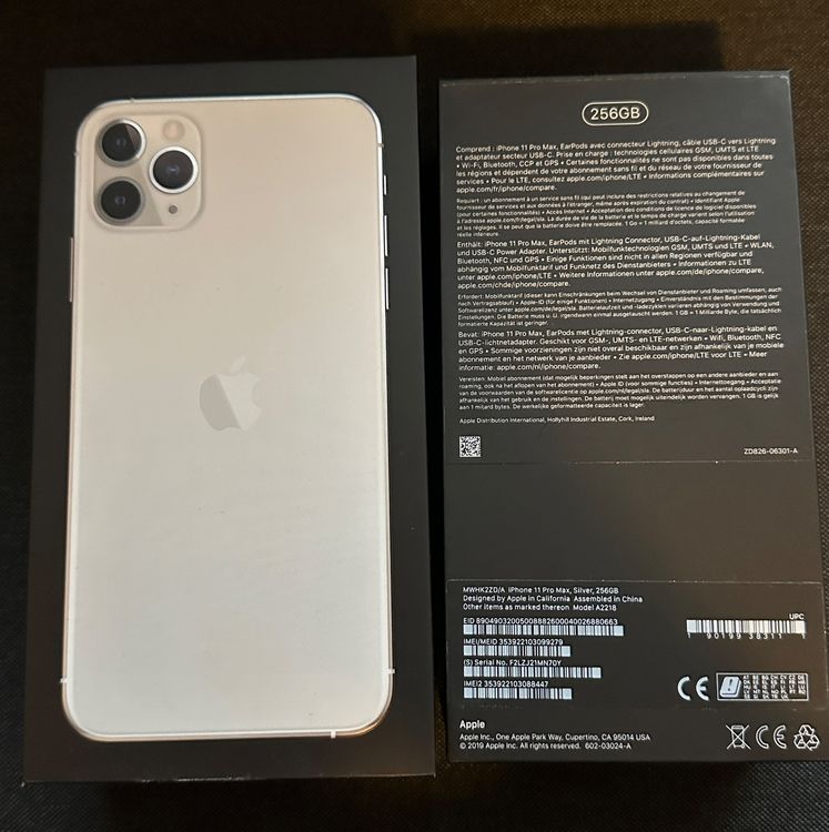 Apple iPhone 11 Pro Max, Silver, 256GB (Gebraucht) in Reinach BL für ...