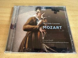 J3 Tetzlaff Mozart The 5 Violin Concertos - 2 CD Signiniert
