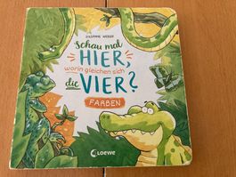 Kinderbuch "Schau mal hier, worin gleichen sich die vier?"