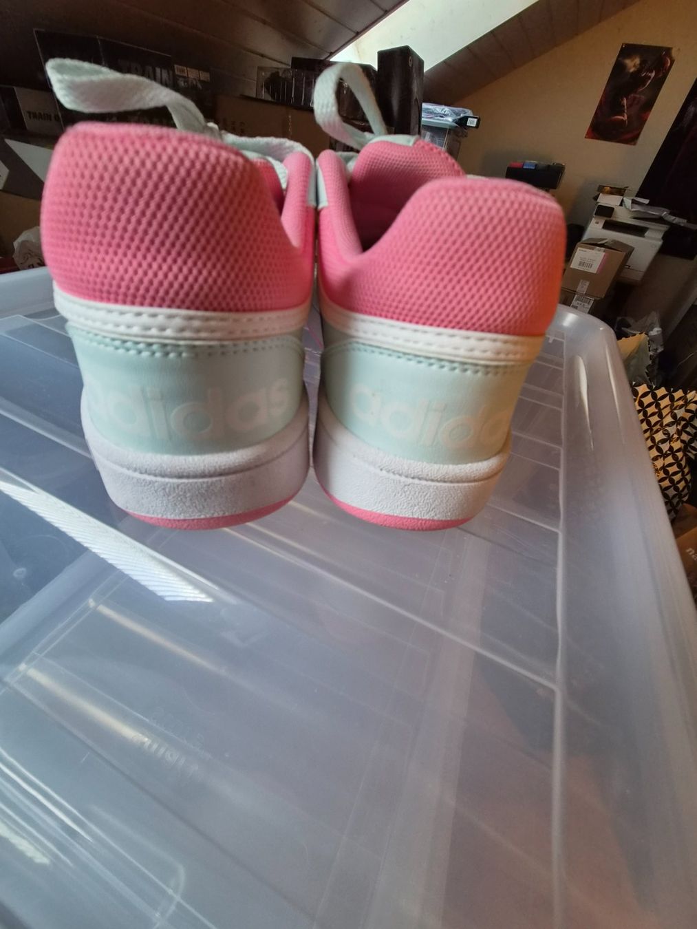 Adidas Scarpe da donna: Adidas Sneaker Damen Gr. 36 mint/pink – Usato da Sisseln AG venduto da schenk-figuren 5