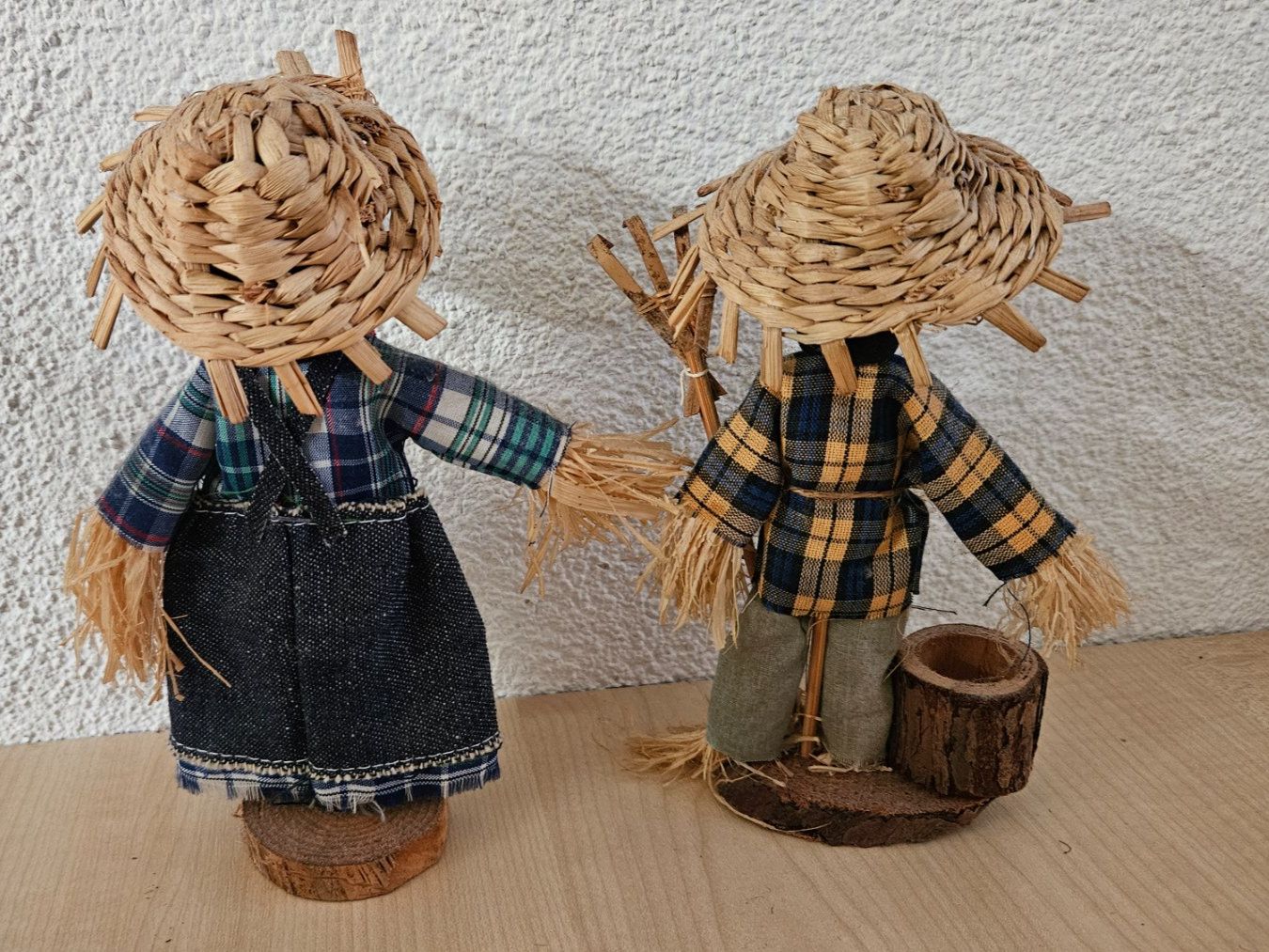 Alle Dekorationen: Raben, Dekoration, "Strohfiguren" (Set mit 2) – Gebraucht aus Jona von ASMARADO 1