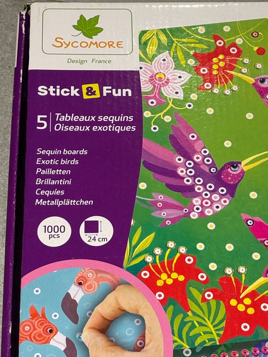 Kit bricolage: Sycomore Stick & Fun tableaux sequins bricolage DIY – Usato da Salvenach venduto da gwenwywar 1