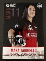 Autogrammkarte Mara Tauriello FC Aarau Frauen signiert