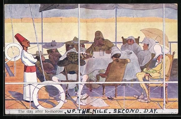 Cartoline postali: Rudolf Pick: Schlafende Männer und Frau – Usato da Berlin venduto da bartko-reher