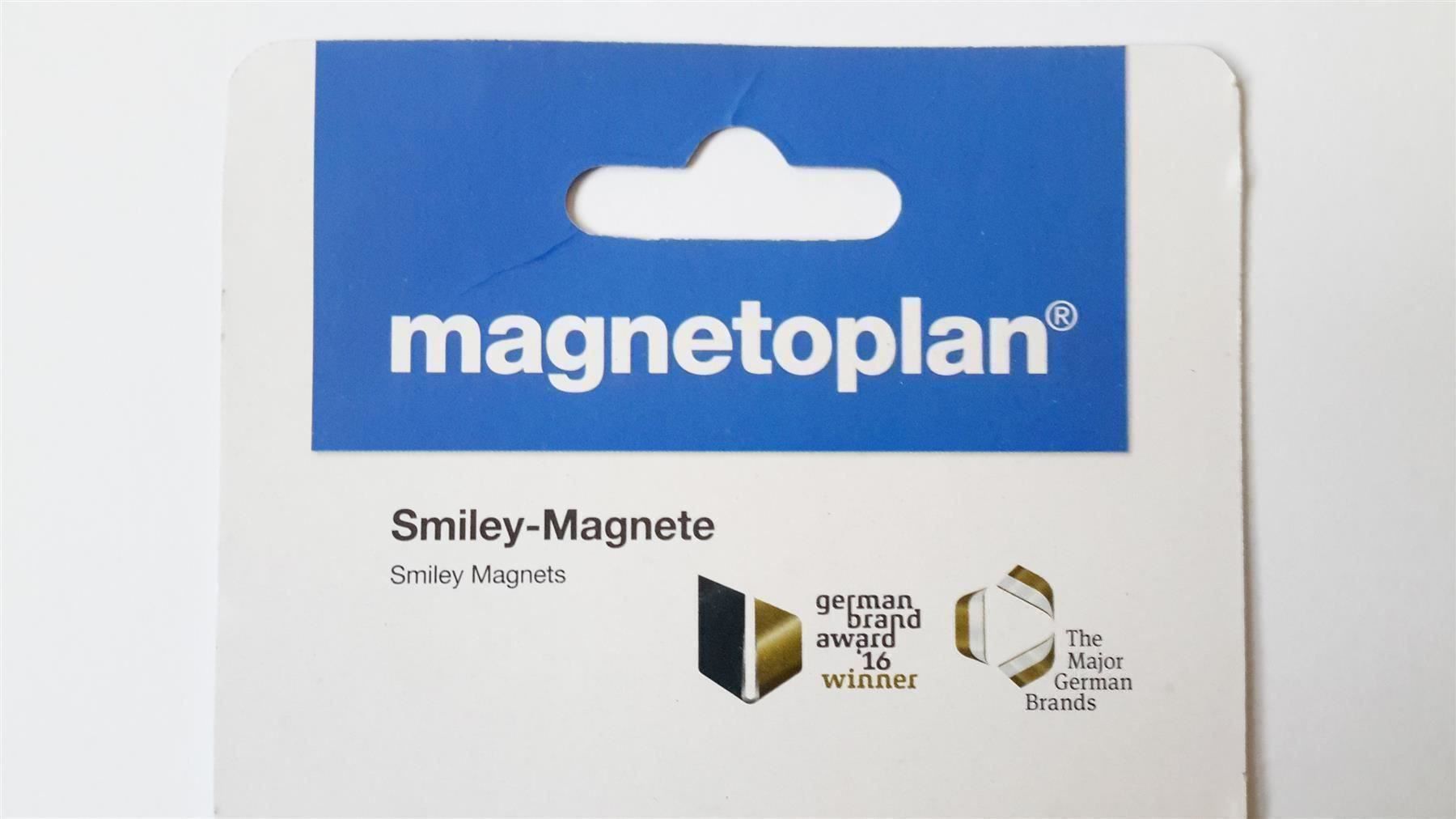 Calamite: Magnete Smiley 4 Stück, 40 mm – Nuovo e nell'imballaggio originale da St. Gallen venduto da cointec 2