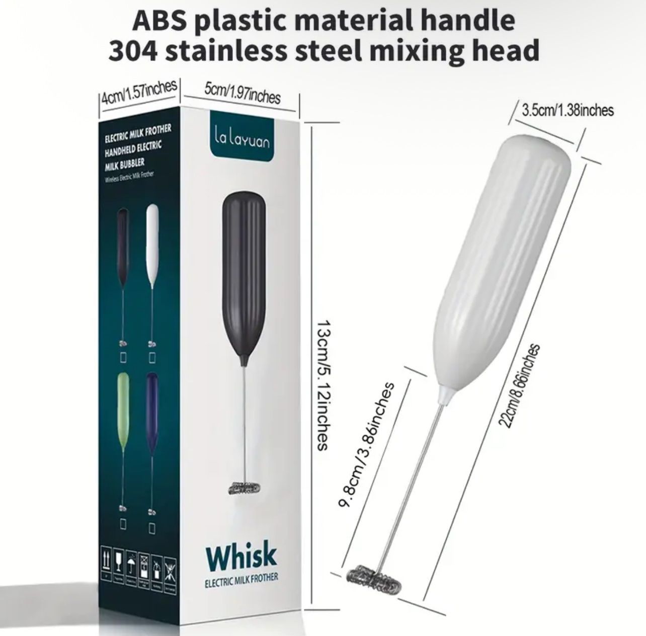 Küchengeräte: Elektrischer Milchaufschäumer | Handlicher Milchmixer – Neu und originalverpackt aus Suhr von SchnapperCH