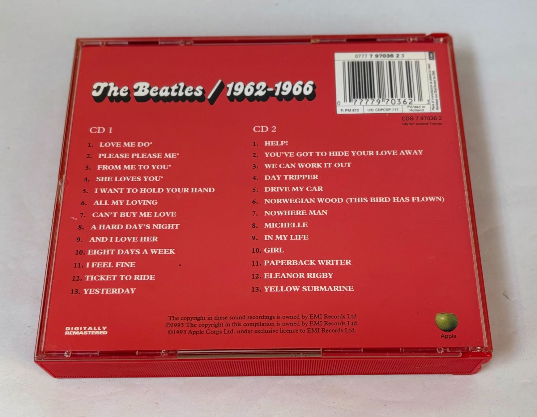 CD: The Beatles CD Sammlung, 3x Doppel CD, 1x Einzel CD – Usato da Zürich venduto da Drahtzug 2