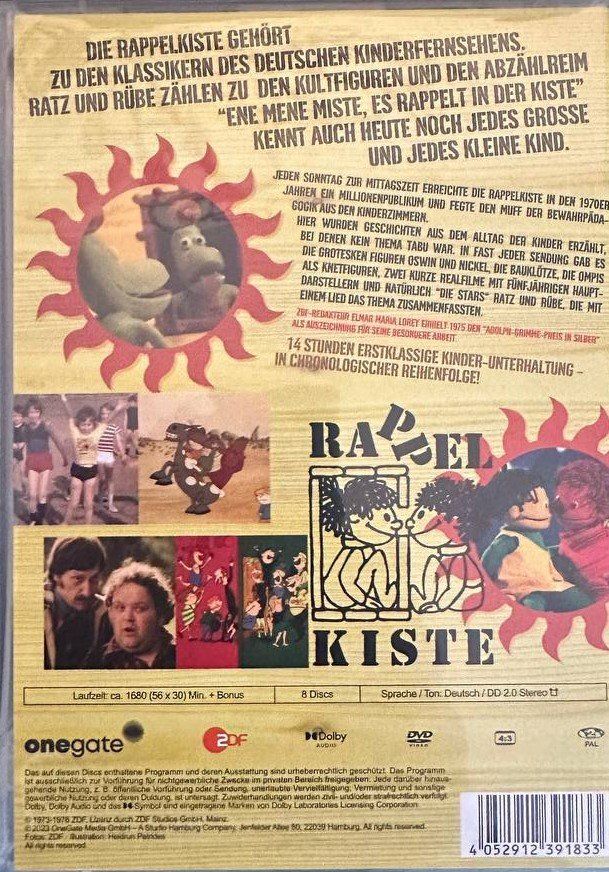 Tous les DVDs: Rappelkiste - Komplette Serie – D'occasion à Beringen par Mantafisch1 1