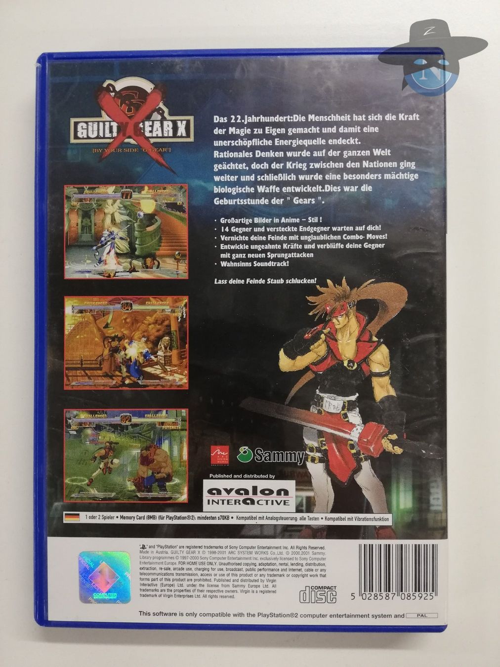 Sony Spiele: Guilty Gear X   /   Sony Playstation 2   PS2 – Gebraucht aus St. Gallen von zorro_dc 1