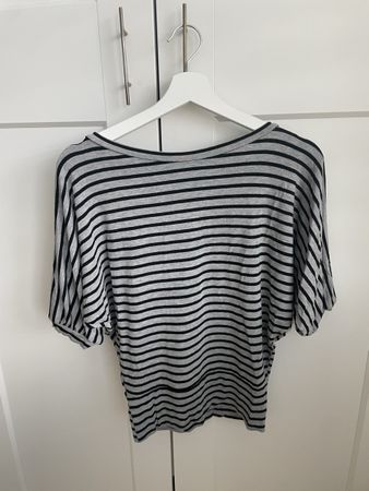Offshoulder Top gestreift