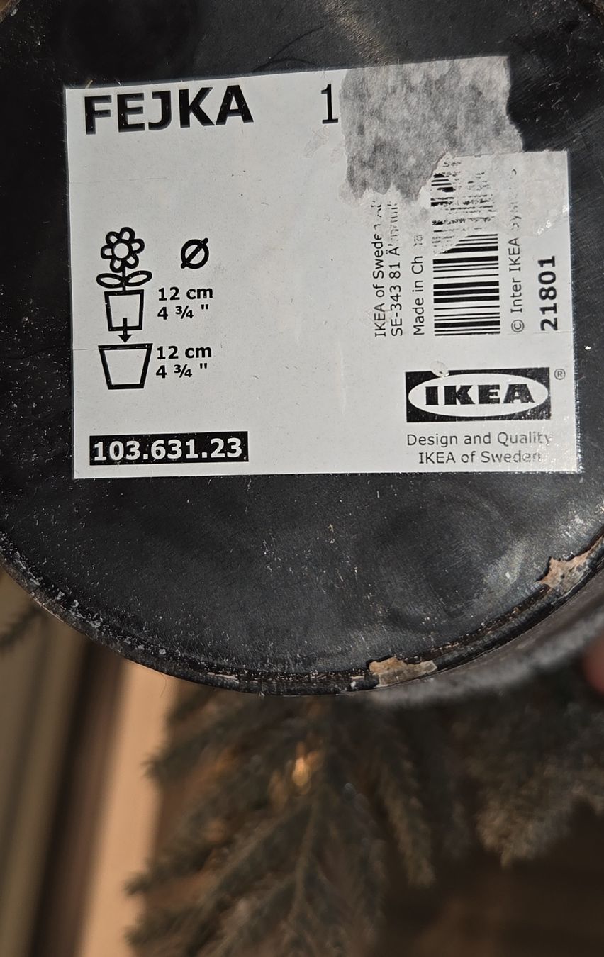 Ikea Tutte le decorazioni: Tannenbaum mit Schnee look Höhe 56cm – Usato da Kölliken venduto da Lieblings-stuecke 1