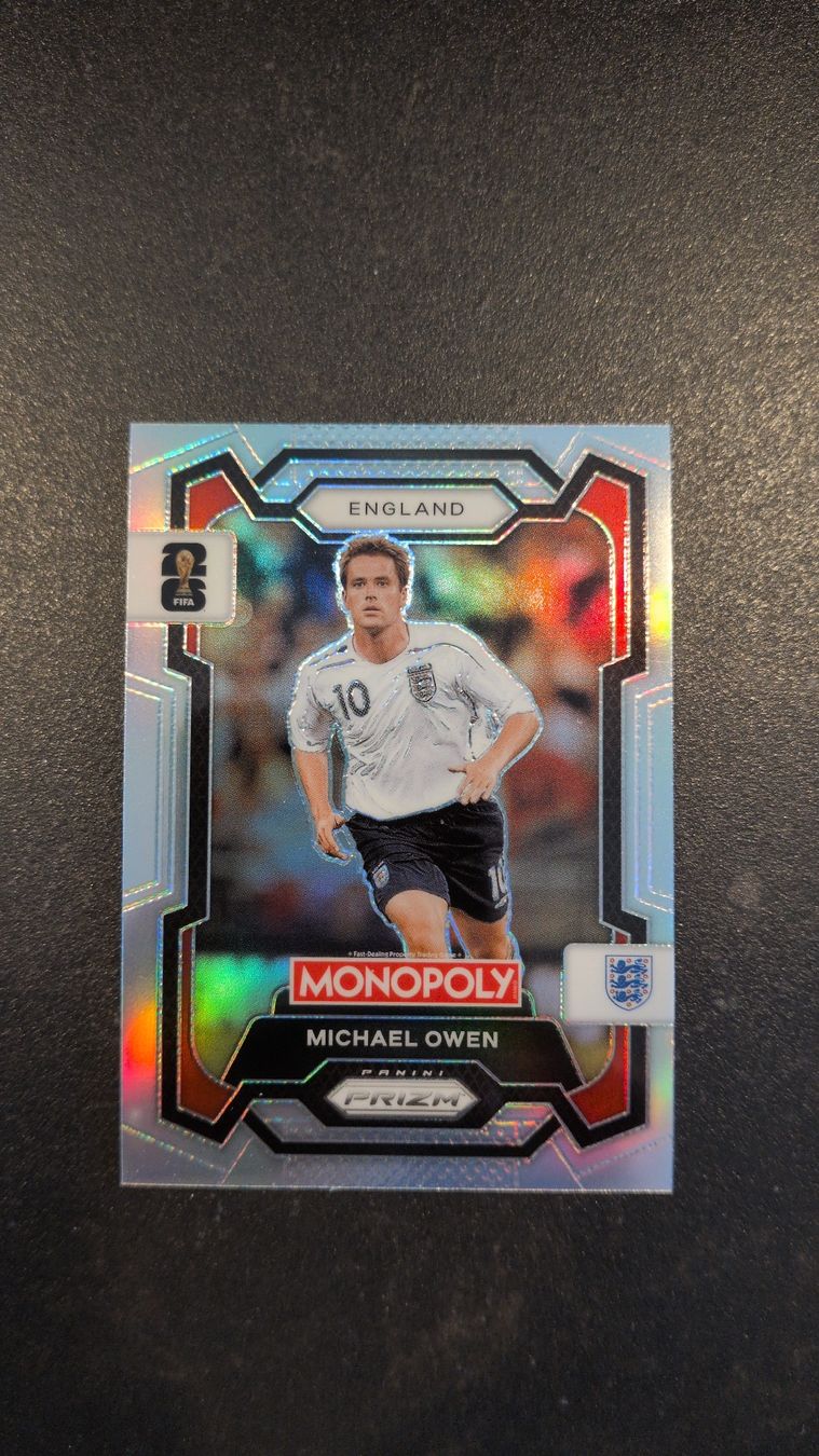 Panini Carte collezionabili: Michael Owen England Panini Prizm  – Nuovo (secondo la descrizione) da Riddes venduto da marioCro16