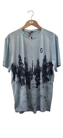 Maillot velo NEUF homme Scott Trail Flow zip, Small