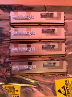 4 × Samsung/HPE 64 GB DDR4-2400 ECC LRDIMM Server-RAM=256GB