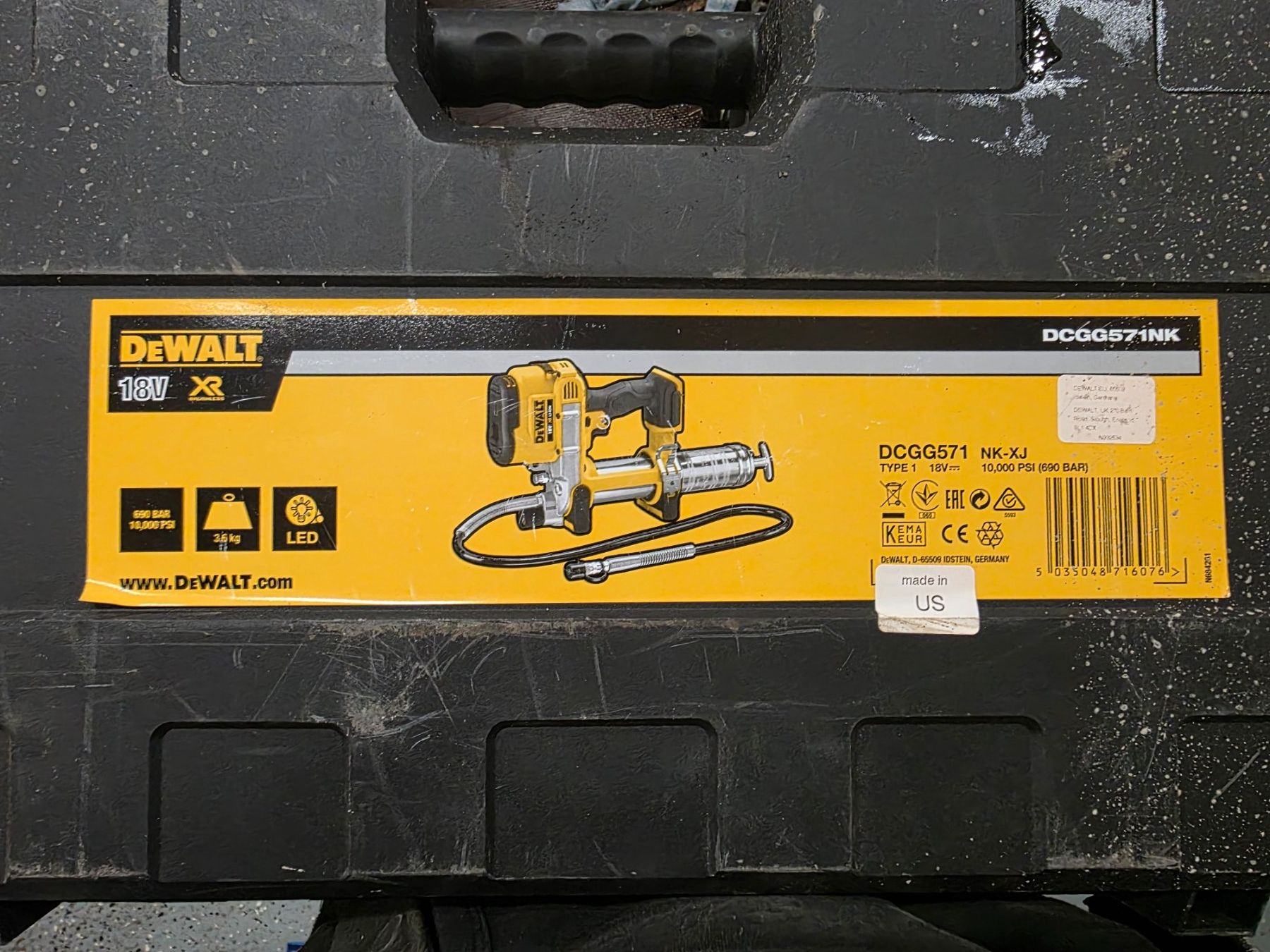 Tutte le macchine: Dewalt Fettpresse – Usato da Anglikon venduto da Bieterkampf 1