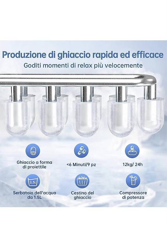 Elettrodomestici da cucina: Macchina del ghiaccio – Usato da Lugano venduto da -Utente- 2
