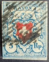 Rayon I hellblau Zst17II vollrandig