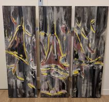 😊 CC Art BILD,100x90cm, auf Leinwand, handmade