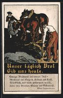 Zürich, Bauern bei der Feldarbeit, unse