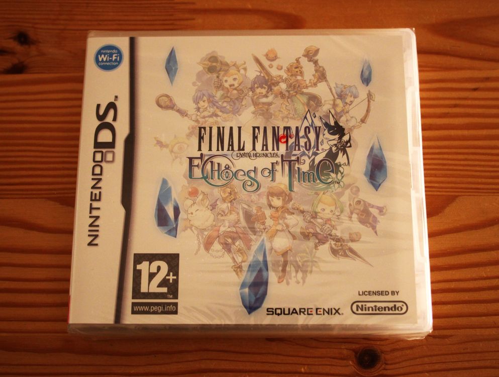 RARE - Final Fantasy Echoes Of Time (DS) - Neuf Sous Blister Rigide - Édition Collector JAP