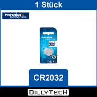 Renata CR2032 Lithium Knopfzellenbatterie - 1 Stk.